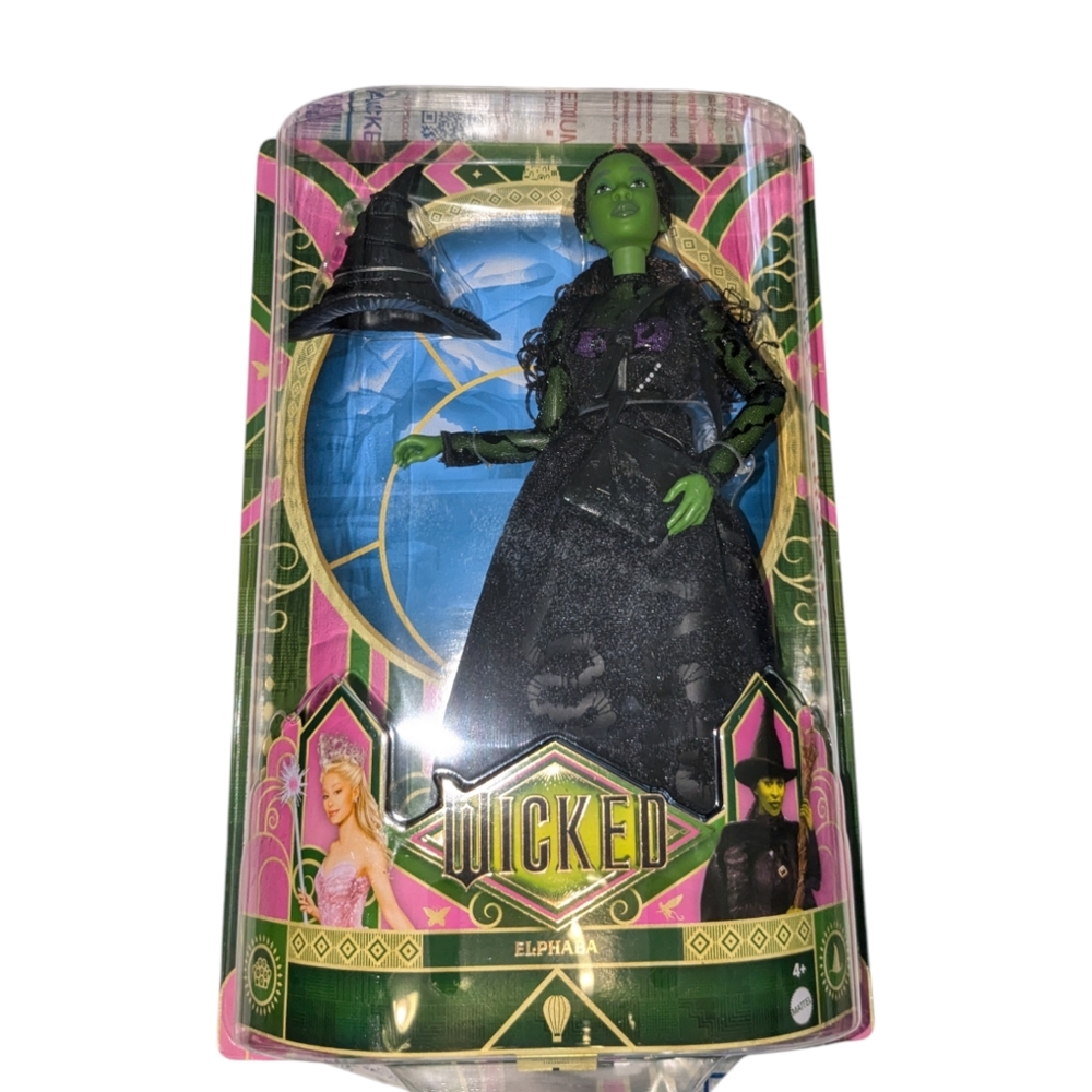 Wicked Elphaba Doll with URL misprint